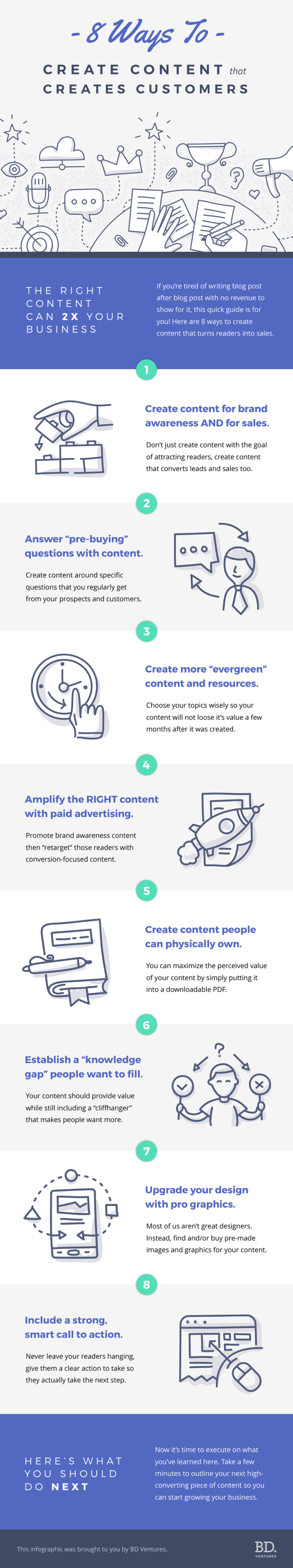 Content Marketing: 8 Tips On How To Create Content That Converts [Infographic]
